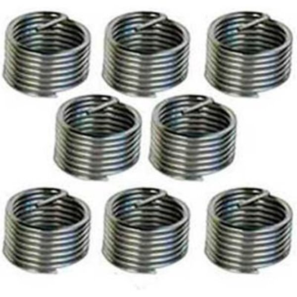 Chrislynn Corp Helical Insert Repair Kit, Helical Inserts, 3/8"-24, Plain 18-8 Stainless Steel 83121